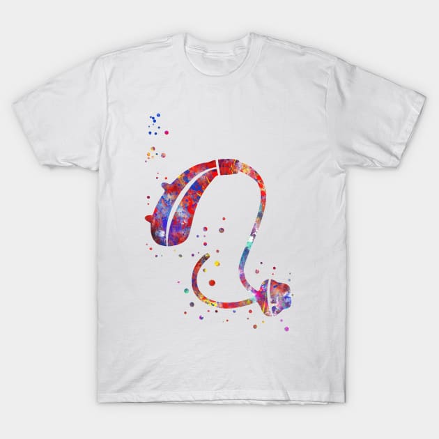 Hearing device T-Shirt by RosaliArt